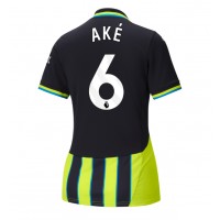 Manchester City Nathan Ake #6 Bortedrakt Dame 2024-25 Kortermet